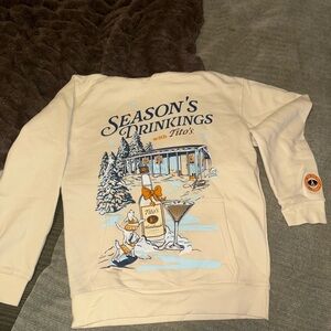 Cream Sweater for Men